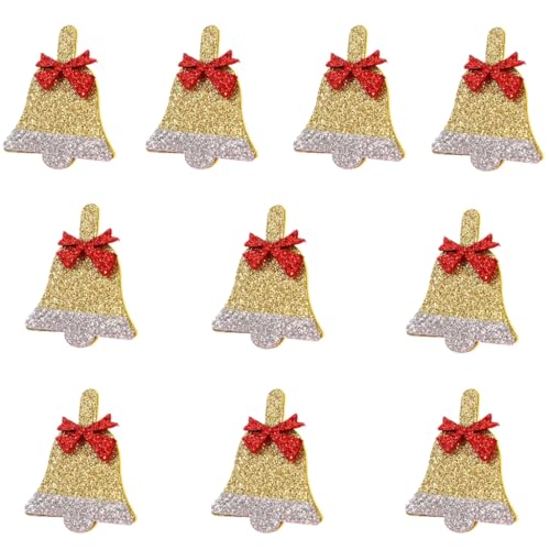 Glitzernde Weihnachtsapplikationen für Haarspangen für Damen, Haarspangen Zubehör von Generic