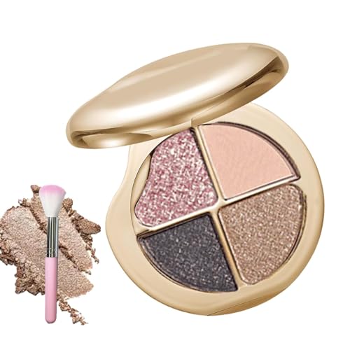 Glow Wardrobe Augen- und Wangenpalette – Lidschatten- und Highlighter-Palette zum Schattieren, Hervorheben und Umrahmen des Gesichts von Generic