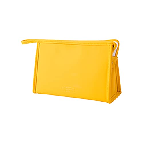 Goblin Roller Make-up-Tasche Damen Mini Aktentasche Typ Aufbewahrungstasche Kosmetiktasche mit hoher Kapazität N Plump (Yellow, One Size) von Generic