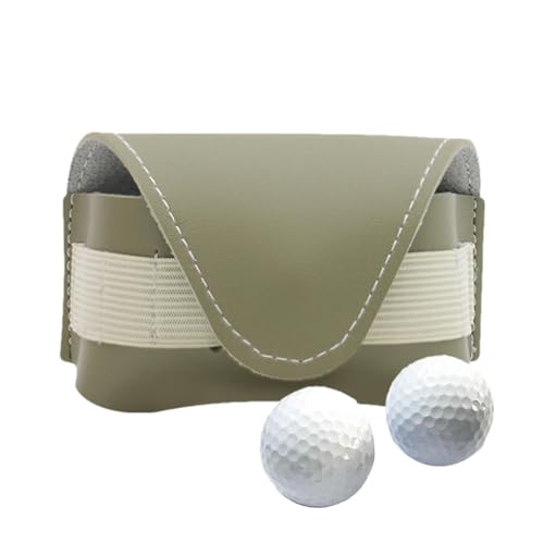 Golf-Hüfttasche – Golfballtasche für Damen, Golfball-Aufbewahrungstasche | Golfballhalter, tragbare Golfballtasche, kleine Golfballtasche, Hüfttasche zum Aufbewahren von Bällen, 10 x 5 x 5 cm von Generic