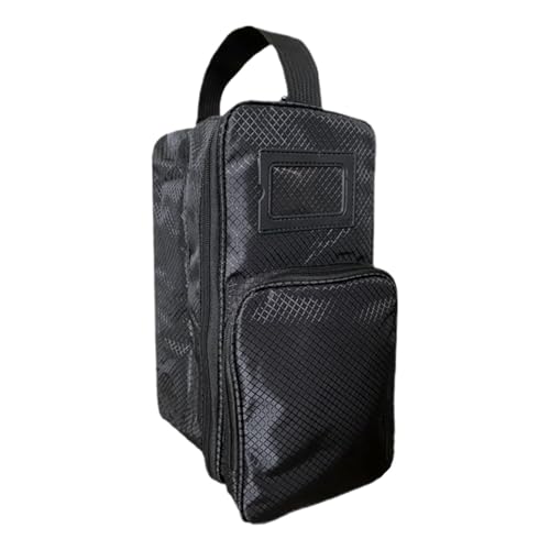 Golf-Schuh-Transporttasche | Wasserdichte Tragetasche mit Reißverschluss – Große tragbare Aufbewahrungstasche für Damen und Herren, Schwarz , Refer to description, Unisex Golf-Schuh-Transporttasche | Wasserdichte Tragetasche mit Reißverschluss – Große tragbare Aufbewahrungstasche für Damen und Herren, Schwarz , Refer to description, Unisex von Generic