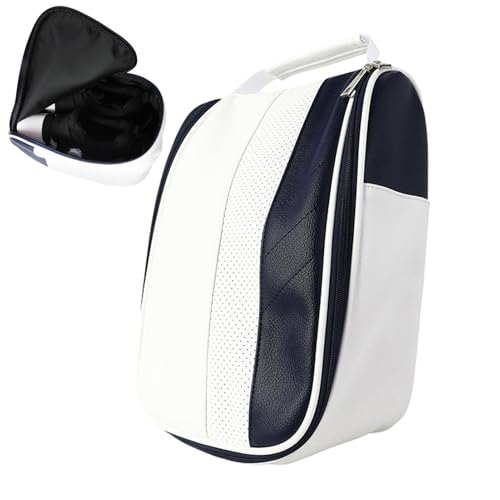 Golfschuhe Carry -Tasche - wasserdichtes Reißverschluss, kompakt tragbarer Speicher mit zusätzlichen Taschen, Starke haltbare Struktur, einfacher Griff | Golfschuhtaschen für Frauen und Männer, Golfschuhe Carry -Tasche - wasserdichtes Reißverschluss, kompakt tragbarer Speicher mit zusätzlichen Taschen, Starke haltbare Struktur, einfacher Griff | Golfschuhtaschen für Frauen und Männer, von Generic