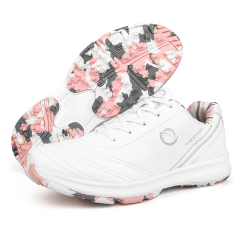 Golfschuhe Für Frauen wasserdichte Spikeless Golf Sport Turnschuhe Luftkissen Damen Leichte rutschfeste Casual Gym Schuhe,Multi Colored,37 EU Golfschuhe Für Frauen wasserdichte Spikeless Golf Sport Turnschuhe Luftkissen Damen Leichte rutschfeste Casual Gym Schuhe,Multi Colored,37 EU von Generic