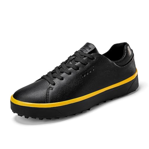 Golfsportschuhe Ohne Spikes - wasserdichte Golfschuhe Mit Fußgewölbestütze Bequeme Golfschuhe Für Männer Frauen,Schwarz,39 EU Golfsportschuhe Ohne Spikes - wasserdichte Golfschuhe Mit Fußgewölbestütze Bequeme Golfschuhe Für Männer Frauen,Schwarz,39 EU von Generic