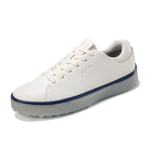 Golfsportschuhe Ohne Spikes - wasserdichte Golfschuhe Mit Fußgewölbestütze Bequeme Golfschuhe Für Männer Frauen,Weiß,36 EU von Generic