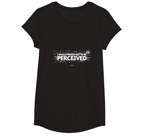 Grafik „Ich wähle Gewalt: Nicht wahrgenommen Werden“ T-Shirt, Girls, Schwarz, XS Grafik „Ich wähle Gewalt: Nicht wahrgenommen Werden“ T-Shirt, Girls, Schwarz, XS von Generic