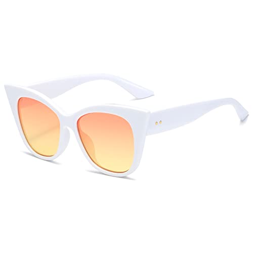 Große Rahmen Frau Urlaub Sonnenbrille Sport Autofahren Männer Outdoor Sonnenbrille(White) von Generic