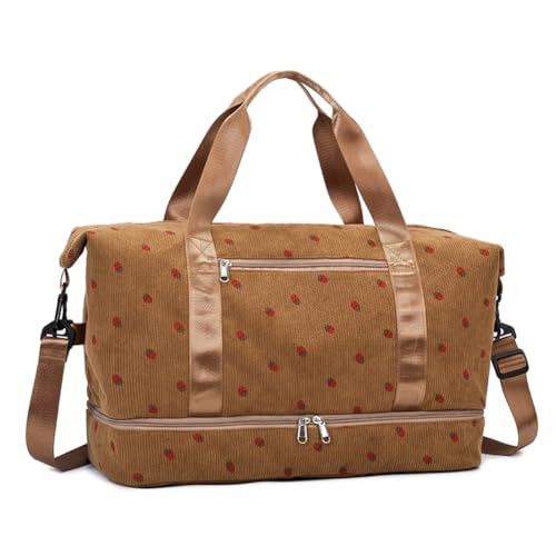 Große Sport- und Reisetasche Damen mit Schuhfach Weekender Handgepäck for Frauen und Mädchen von Generic