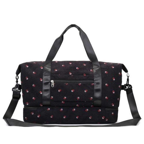 Große Sport- und Reisetasche Damen mit Schuhfach Weekender Handgepäck for Frauen und Mädchen von Generic