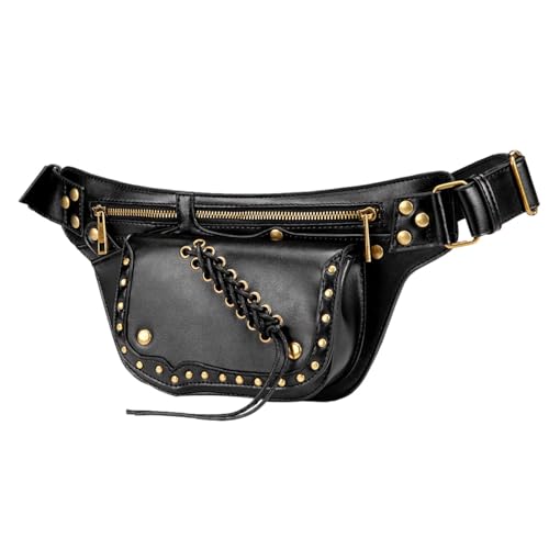 Gürteltasche für Damen – tragbare Trendige Hüfttasche, robuste Tasche mit verstellbarem Riemen | Bauchtasche für Urlaub, Laufen, Freizeit, Umhängetasche für den Außenbereich und den Alltag von Generic