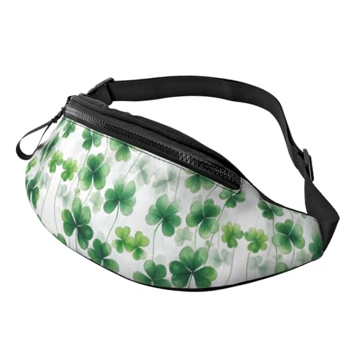 Gürteltasche für Frauen Männer, mit verstellbarem Riemen, leicht wasserdichte Hüfttasche, St. Patrick's Day 1, En storlek, Trekking Rucksack von Generic