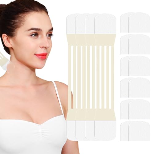 Gummi Face Lifting Bands - Hautkonturverbesserer, Anti-Aging-Hals-Patches | Fine Reduction Tape, Face Lifting -Aufkleber, Wiederverwendbare Gummiflecken Um Falten Zu Reduzieren Und Der von Generic