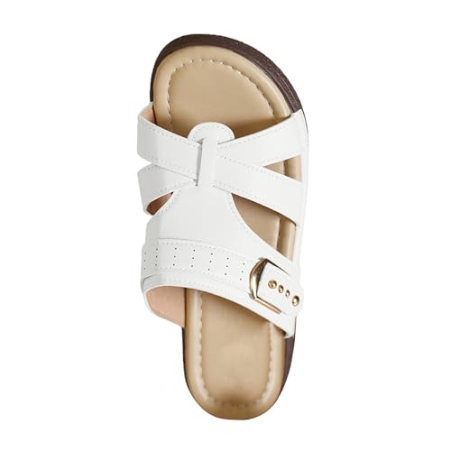 Gummi Sandalen Dicker Slipper Mit Absatz Metall Hausschuhe Leichte Weichen Sohlen Offener Zehen Schlappen Orthopädische Bequeme Slipper Exquisit Mode Atmungsaktive rutschfeste Flip Flops Gummi Sandalen Dicker Slipper Mit Absatz Metall Hausschuhe Leichte Weichen Sohlen Offener Zehen Schlappen Orthopädische Bequeme Slipper Exquisit Mode Atmungsaktive rutschfeste Flip Flops von Generic