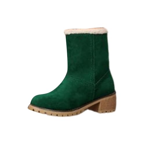 Gummistiefel Damen Halbhoch Bequem Gummistiefel Wasserdicht Ankle Wellies Stiefeletten Rain Boots Bequem Atmungsaktiv Gartenschuhe rutschfeste Stiefeletten von Generic