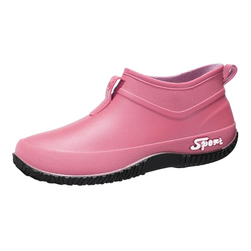 Gummistiefel Damen Halbhoch Regenstiefel Regenschuhe Kurz Leicht rutschfest Regenschuhe Gummistiefeletten Rain Boots Bequem Atmungsaktiv Gartenschuhe Bequem Arbeitsstiefel Robust wasserdichte Boots Gummistiefel Damen Halbhoch Regenstiefel Regenschuhe Kurz Leicht rutschfest Regenschuhe Gummistiefeletten Rain Boots Bequem Atmungsaktiv Gartenschuhe Bequem Arbeitsstiefel Robust wasserdichte Boots von Generic