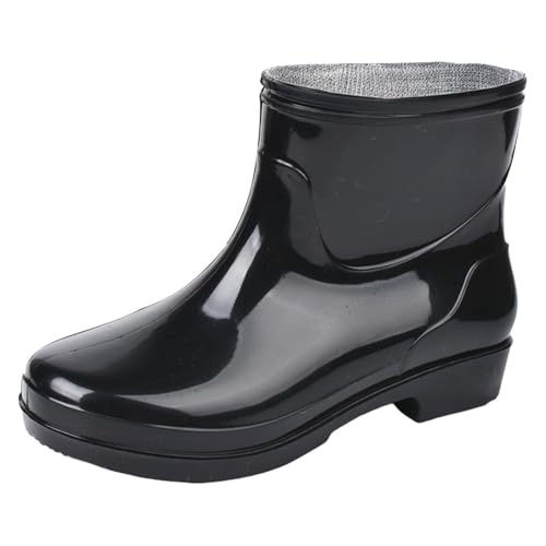 Gummistiefel Damen Herren Halbhoch Regenstiefel Regenschuhe Kurz Rain Boots Wasserdicht Stiefeletten Kurz Stiefeletten Regenschuhe Sicherheitsstiefel Garten Stiefel Gummistiefel Damen Herren Halbhoch Regenstiefel Regenschuhe Kurz Rain Boots Wasserdicht Stiefeletten Kurz Stiefeletten Regenschuhe Sicherheitsstiefel Garten Stiefel von Generic