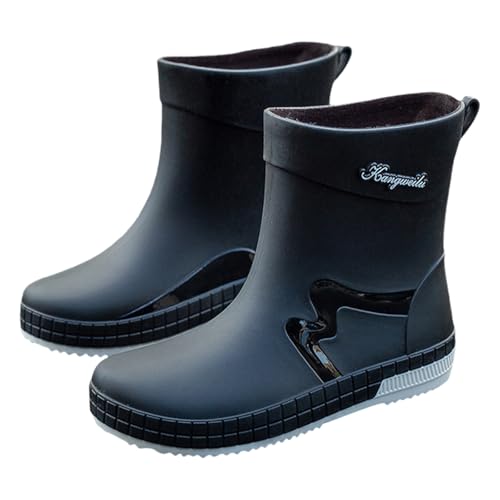 Gummistiefel Damen Herren Halbhoch Wasserdicht Gummistiefel Flach rutschfest Regenstiefel Gartenschuhe rutschfeste Regenschuhe Reitstiefel Garten Schuhe wasserdichte Schuhe Kurz Gummischuhe Gummistiefel Damen Herren Halbhoch Wasserdicht Gummistiefel Flach rutschfest Regenstiefel Gartenschuhe rutschfeste Regenschuhe Reitstiefel Garten Schuhe wasserdichte Schuhe Kurz Gummischuhe von Generic