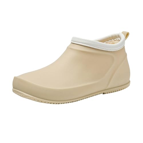 Gummistiefel-Damen Hiking Boots Eva Outdoor Arbeitsschuhe Küche Westernstiefel Alle Jahreszeiten Gummistiefeletten Leicht Für Gartenarbeit Damen Atmungsaktiv Bequem von Generic