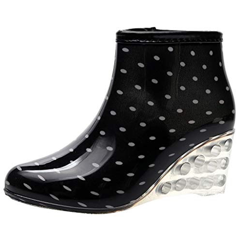 Gummistiefel Damen Wasserdicht Gummistiefeletten Halbhohe Ankle Wellies Rutschsicher Abriebfest Atmungsaktiv Regenschuhe Bequem Garten Stiefeletten Damenstiefel Gummistiefel Damen Wasserdicht Gummistiefeletten Halbhohe Ankle Wellies Rutschsicher Abriebfest Atmungsaktiv Regenschuhe Bequem Garten Stiefeletten Damenstiefel von Generic