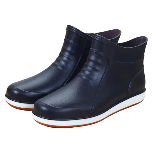 Gummistiefel Herren Wasserdicht Sommerstiefel Extra Weit Gummi Stiefeletten Galoschen Leichte Erwachsene rutschfest Regenstiefel Stiefeletten Rain Boots Boots Stiefel Gummistiefel Herren Wasserdicht Sommerstiefel Extra Weit Gummi Stiefeletten Galoschen Leichte Erwachsene rutschfest Regenstiefel Stiefeletten Rain Boots Boots Stiefel von Generic