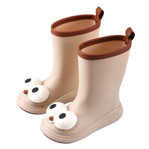 Gummistiefel Kinder Mädchen Verstellbare Bequem Halbhoch Eva Wasserdicht Boots Verstellbare Cartoon Regenschuhe Für Stadt Land Stiefel von Generic