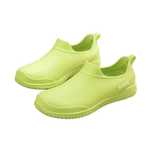 Gummistiefel Kurz Damen Herren Regenstiefel Leichte Regenschuhe Wasserdicht Schwarz Casual Gartenschuhe Bunt rutschfest Bequem Gummistiefel Halbhoch von Generic