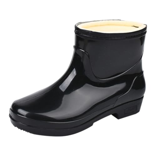 Gummistiefel Unisex Langschaft Stiefeletten Leichte Eva Outdoor Arbeitsschuhe Gummistiefeletten Leicht Erwachsene Atmungsaktiv Für Gartenarbeit Landwirtschaft Angeln von Generic