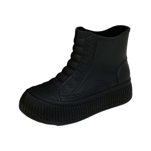 Gummistiefeletten Danmen Kurz Barfuß Gummistiefel Atmungsaktiv Gummistiefeletten Erwachsene Regenstiefel Erwachsene Atmungsaktiv Spaziergang Mit Dem Hund von Generic