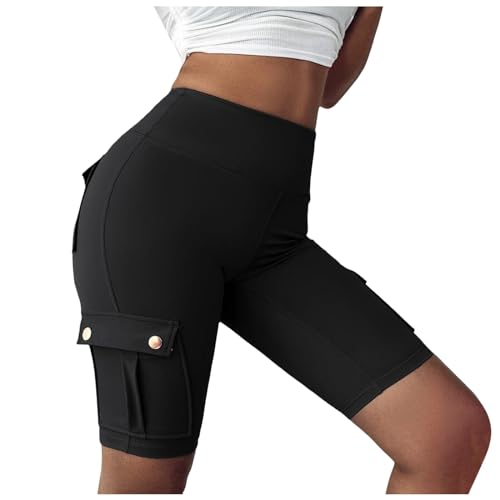Gym Shorts Damen Sportshorts High Waist Kurze Sporthose Bauchweg Shorts Blickdicht Knielang Sportshorts Für Sommer Fitness Sport Yoga Weiße Sporthose Damen Kurz Gym Shorts Damen Sportshorts High Waist Kurze Sporthose Bauchweg Shorts Blickdicht Knielang Sportshorts Für Sommer Fitness Sport Yoga Weiße Sporthose Damen Kurz von Generic
