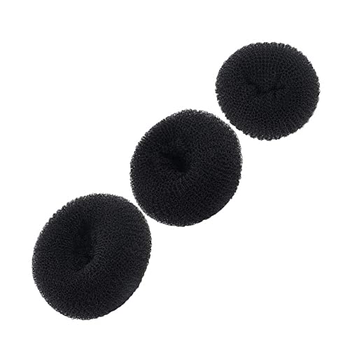 Haar Chignon Donut Bun Maker Extra kleine Größe Kinder/Kinder Haarknoten Ring Stil Brötchen Donut Small, Medium und Large, 3 Stück Robust und kostengünstig Nützlich und modisch von Generic