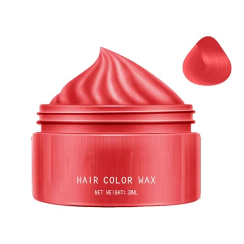 Haarfärbemittel - Haarfarbe | Haarfärbewachs | Temporäre Frisur-Cremefarbe | Natürliche Haarfarbe | Modellierendes Haarfärbewachs für Männer, Frauen, Freunde, Kosmetikerin, Friseur Haarfärbemittel - Haarfarbe | Haarfärbewachs | Temporäre Frisur-Cremefarbe | Natürliche Haarfarbe | Modellierendes Haarfärbewachs für Männer, Frauen, Freunde, Kosmetikerin, Friseur von Generic