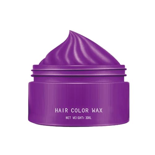 Haarfärbewachs - Temporäres Haarfärbewachs | Haarwachs-Färbe-Styling-Creme | Auswaschbare Frisurfarbe für sofortige Haarfarbe | Modellierwachs für Männer/Frauen, farbiges Haarwachs für Kosmetiker/Fris Haarfärbewachs - Temporäres Haarfärbewachs | Haarwachs-Färbe-Styling-Creme | Auswaschbare Frisurfarbe für sofortige Haarfarbe | Modellierwachs für Männer/Frauen, farbiges Haarwachs für Kosmetiker/Fris von Generic