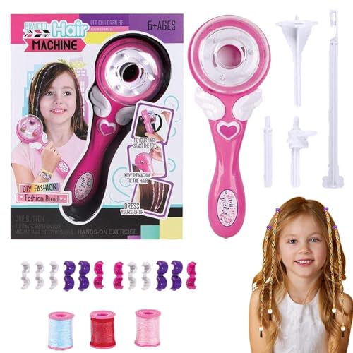 Haarflechtmaschine, automatisches Haarflecht-Set, einfaches multifunktionales Haarflechtwerkzeug, für Mädchen im Teenageralter von 5 bis i von Generic