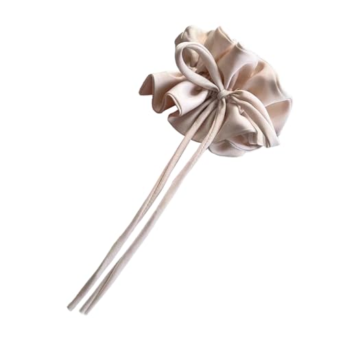 Haargummis für Frauen - Dehnbare Haarbänder Mit Schleife | Weiche Gummibänder Rutschfeste Pferdeschwanzhalter Styling-Accessoires für Mädchen für Party und Cheerleading von Generic