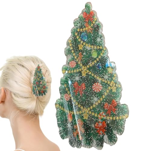 Haarklammern, Haarklammern für Damen - Weihnachten Cartoon Haarspangen Weihnachten Haarspangen | Damen Weihnachten Haarspangen für Frauen und Mädchen von Generic
