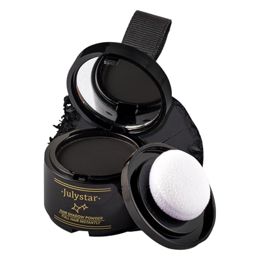 Haarpuder, Abdeckpulver, temporäres Puder, 4 g, Topper, wasserdicht, Wurzelabdeckung, schweißfest, für Frauen und Männer von Generic