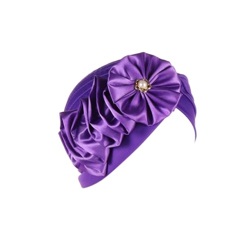 Haarreifen Männer Damen Eid Al Fitr mit -Aufkleber, indischer Hut, Stirnband, mehrfarbig, modisches Stirnband, muslimisches Stirnband Haargummi Damen (Purple, One Size) von Generic