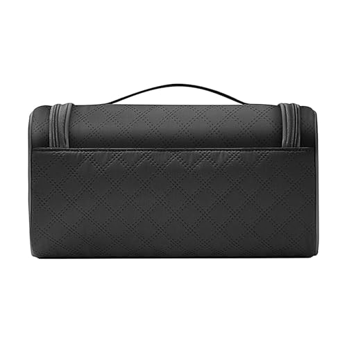 Haarreisetasche, Föhntasche | Haarwerkzeuge mit großer Kapazität für Frauen mit Haken - Tragetasche Kulturbeutel, Haarzubehör-Organizer für Haartrockner, Lockenstab, Stilzubehör, blacks, verwijzen von Generic