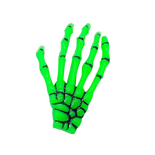 Haarschmuck Klaue Haarnadel Hand Geist Halloween Haarspangen Schmuckketten (Green, One Size) von Generic