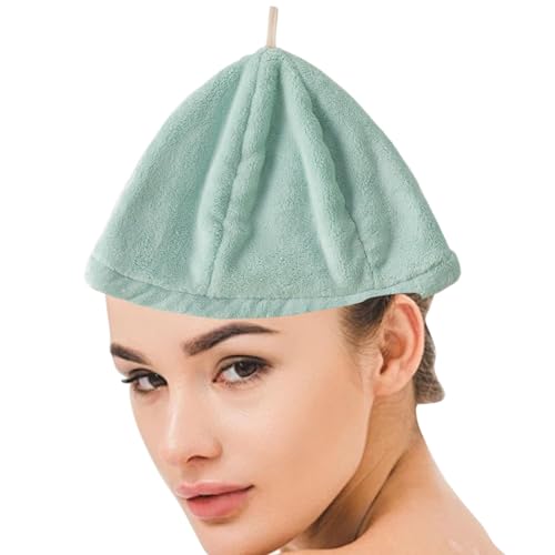 Haarschutz: Waschhaube, Kopfschutz | feuchtigkeitsdichte Mütze mit starker Absorption, Mehrzweck-Duschschutz, Haarschutzhaube für Frauen von Generic