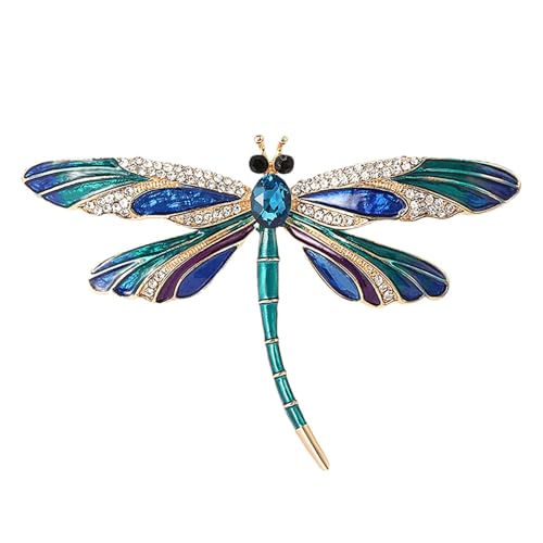 Haarspange - Geschenke | Pin | Pin | Charm Strass Drache Fly Pins | Fly Dragon Brosche | Schmuck | Tierbrosche für Weihnachten Muttertag Thanksgiving von Generic