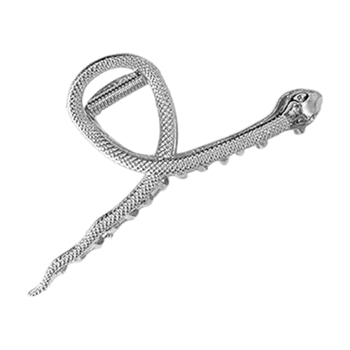 Haarspange Kralle, Schlangenkrallen-Haarspange – Haarspange in Schlangenform, modische Haarspange für Damen und Mädchen von Generic