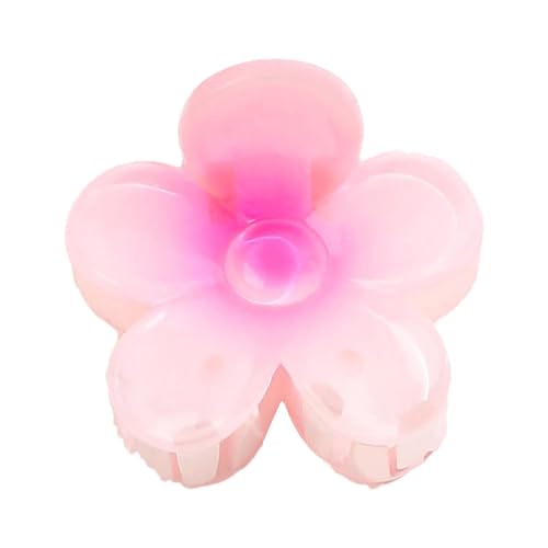 Haarspangen Blume, Blumenkrallenkrallen für dünnes Haar - hawaiianische Blumen Haarspangen für Damen | Haarklammern starker Halt Blumenhaar-Accessoires p von Generic