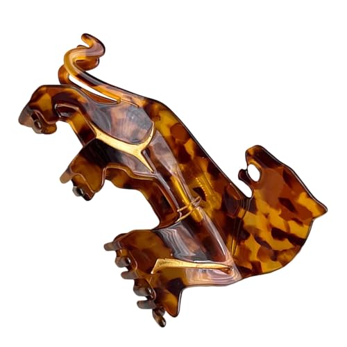 Haarspangen für Damen, Leopardenkrallen-Clip, Tier-Krallenklemme | Rutschfeste Haarspange mit funky Dekoration, modische Kopfbedeckung für Haare Äxte von Generic