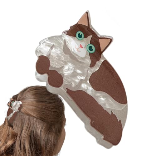Haarspangen für Katzen für Frauen, lustige Frisöre, niedliche kleine Katzenstäbe, modische Kätzchen für Teenager, dekorativer Wind von Generic
