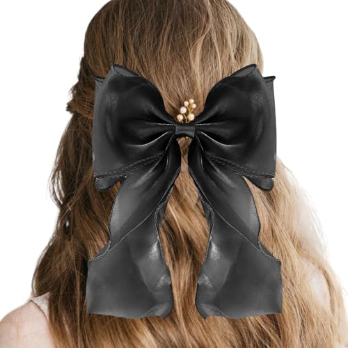 Haarspangen mit Schleife, Haarspangen für Damen, Haarspangen für Mädchen, modische Haarspangen zum Stylen – Schöne Haar-Accessoires für Frauen, dicke Haarspangen von Generic