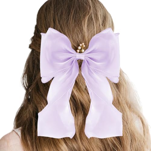 Haarspangen mit Schleife, Haarspangen für Damen - Haarspangen für Mädchen Modische Haarspangen zum Stylen, dicke Haarspangen für Haare von Don Haarspangen mit Schleife, Haarspangen für Damen - Haarspangen für Mädchen Modische Haarspangen zum Stylen, dicke Haarspangen für Haare von Don von Generic