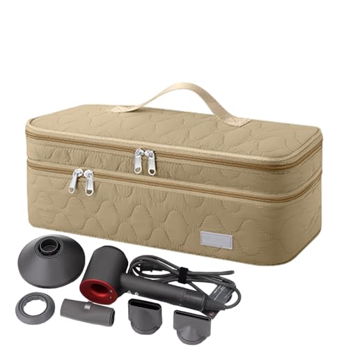 Haarwerkzeuge Reisetasche – Haartrockner-Organizer, Aufbewahrungstasche für Lockenstab | hitzebeständige Tasche mit Reißverschluss, Werkzeughalter d Haarwerkzeuge Reisetasche – Haartrockner-Organizer, Aufbewahrungstasche für Lockenstab | hitzebeständige Tasche mit Reißverschluss, Werkzeughalter d von Generic