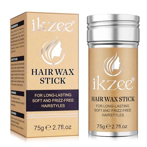 Hair Wax Stick, Hair Styling Finishing Stick Edge Control Anti-Frizz Non-greasy Hair Pomade Stick, Men Women Styling Products for Fly Away and Edge Frizz Hair - Slick Back Hair Styling von Generic