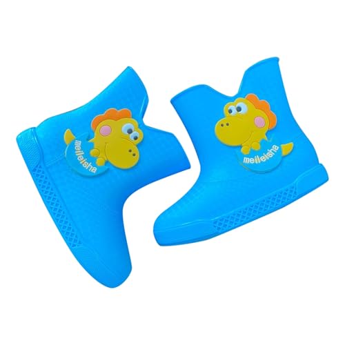 Halbhohe Gummistiefel Kinder Mädchen Jungen Cartoon - Kinderstiefel Regenschuhe Leicht Weich Thermo Regenstiefel Halbschaft Regen Wasserdichte Outdoor Rutschfest Halbhoch Unisex von Generic
